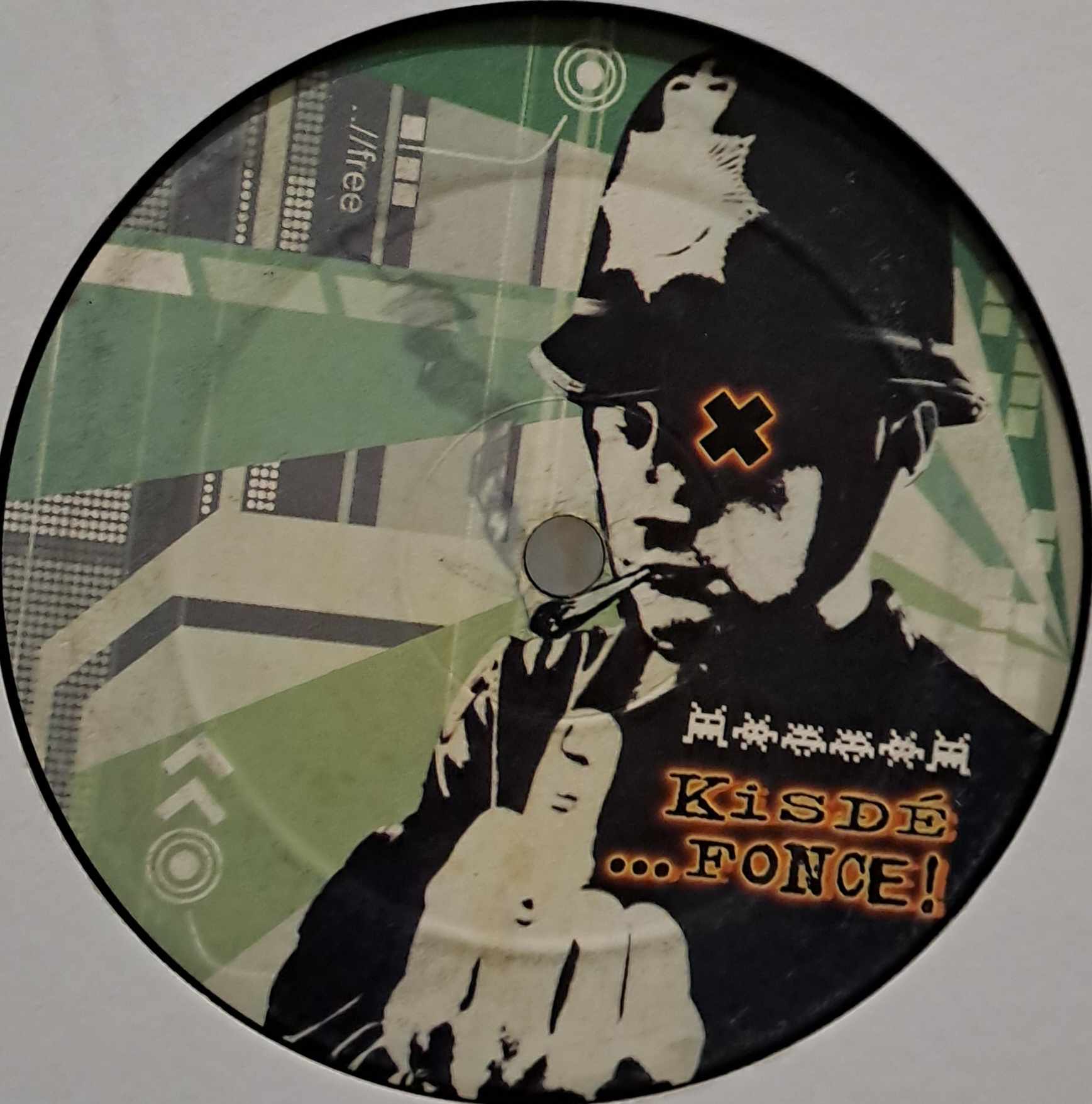Kisdé 01 (Kisdé... Fonce!) - vinyle freetekno